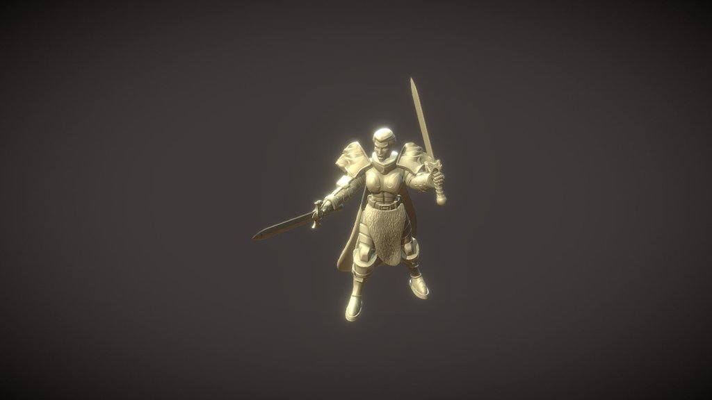 Wolf Wardens dual sword example