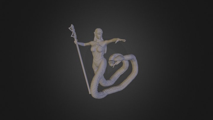 Lamia-37mm-sem-base 3D Model