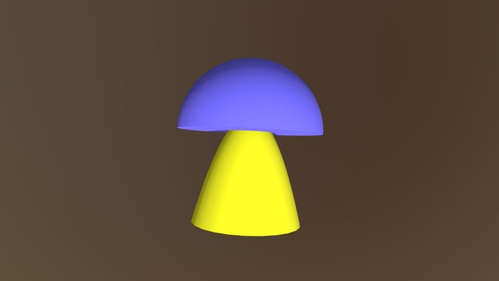 Mushroom Design 3D Model