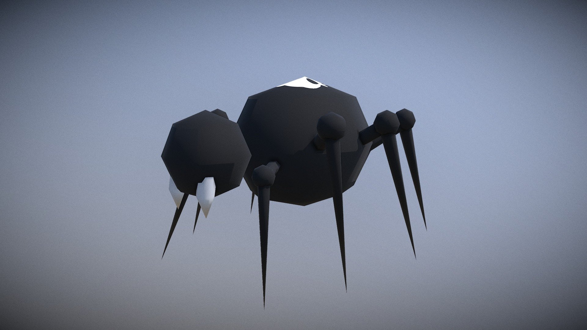 Low Poly Spider (Rigged)