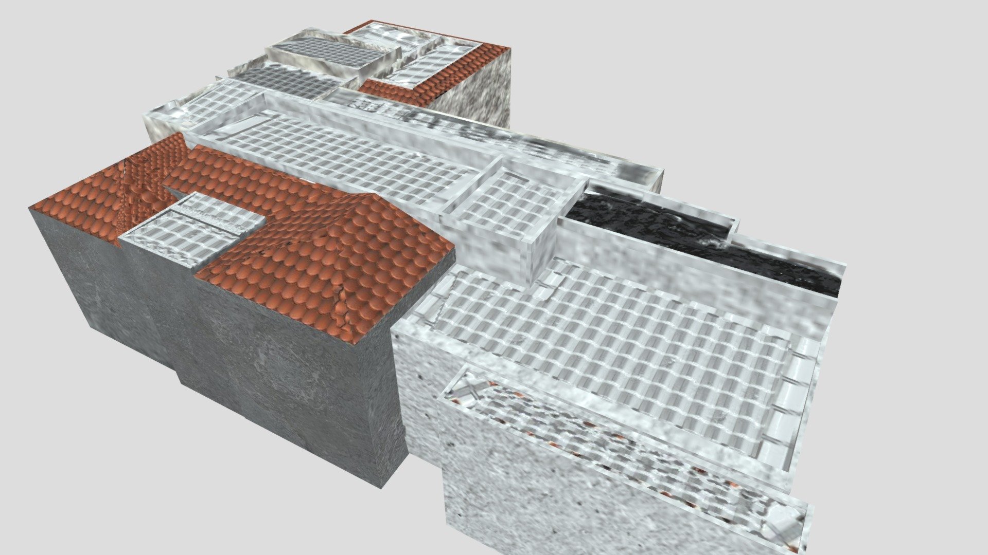 House "2" render from Substance Painter.