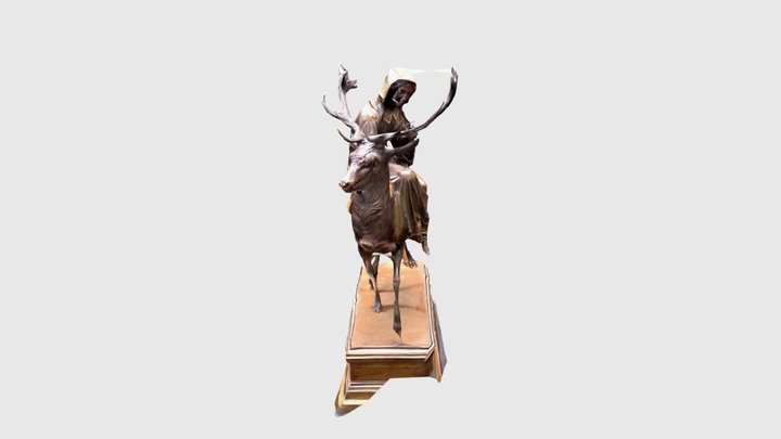 Reh, Alte Nationalgalerie, Berlin 3D Model