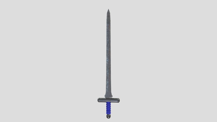 Espada escena 2 3D Model