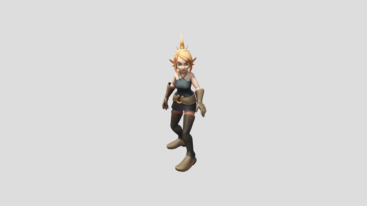 Evangelyne 3D Model