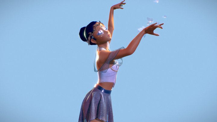 Ballerina 3D Model