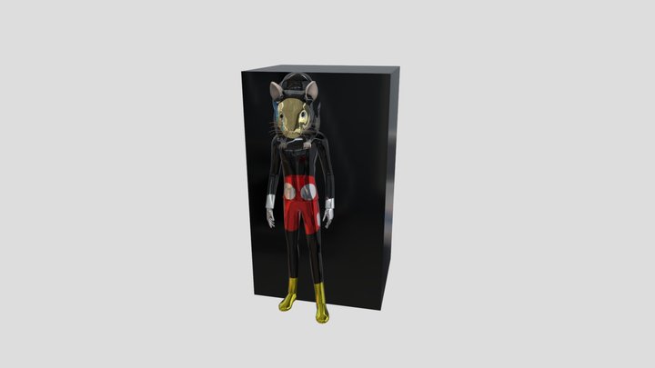 Mickey Mouse 3D Model