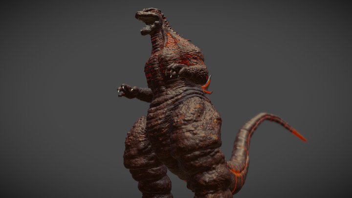 Godzilla 2020 3D Model