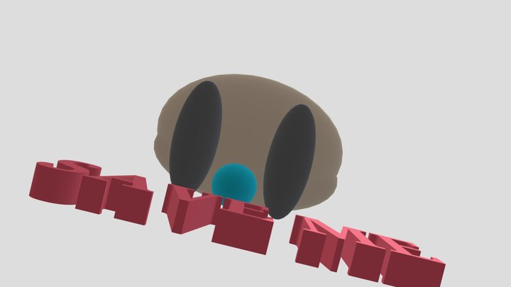 Cursed Bear (Roblox bear) 3D Model