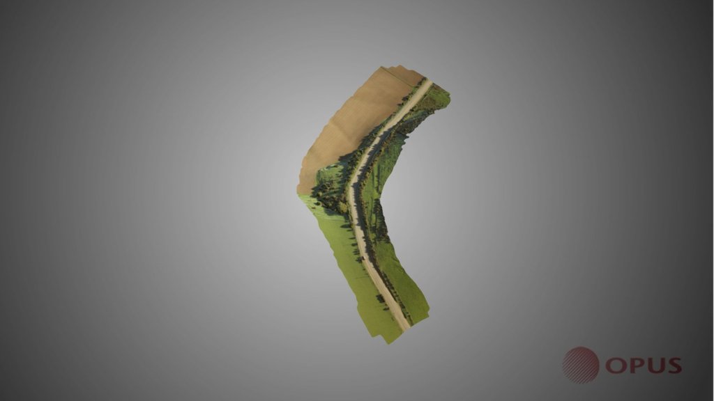 Otapiri Gorge Road Simplified 3d Mesh