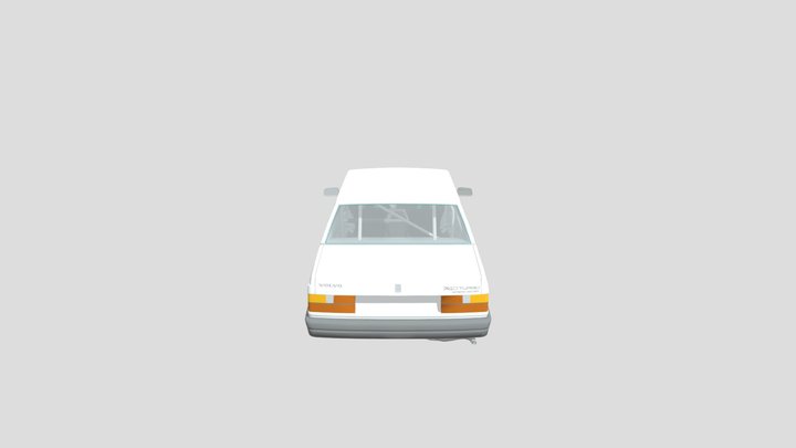 volvo-740 3D Model