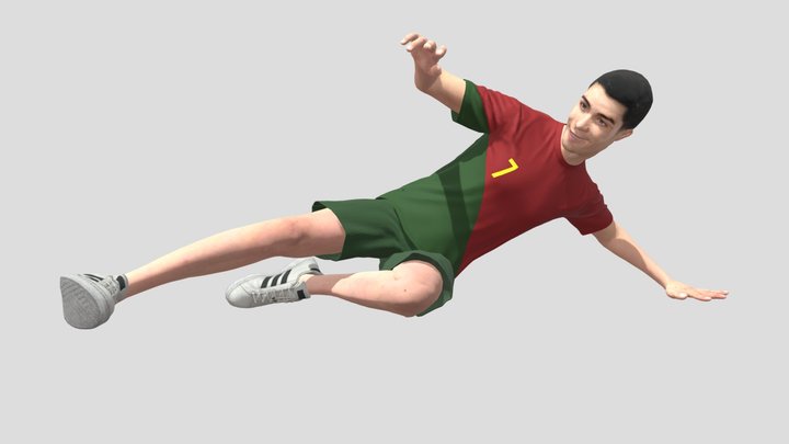 Cristiano Ronaldo 3D Avatar 3D Model