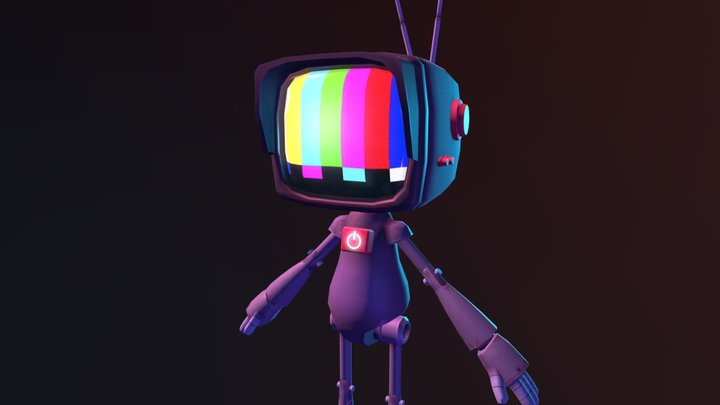 TV boy MK2 3D Model