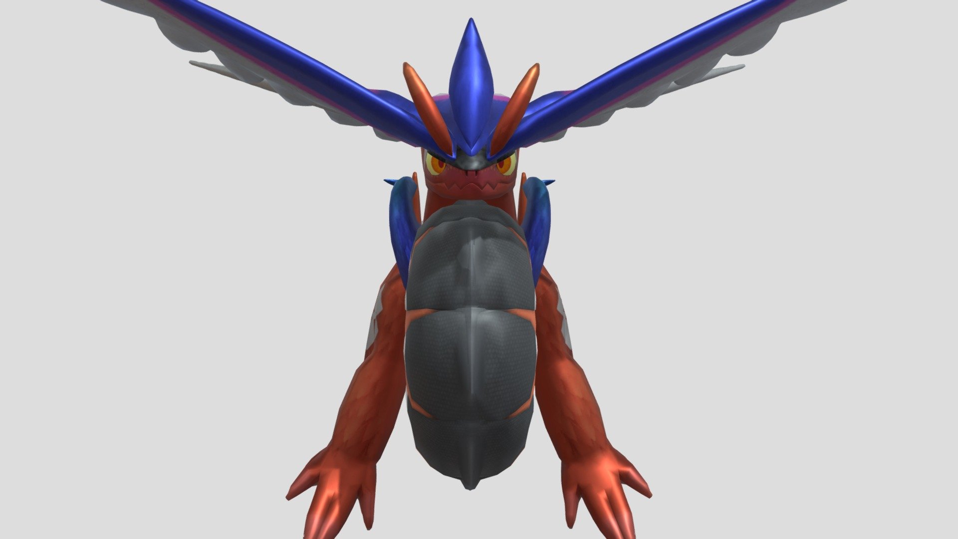 Koraidon 3D Model (FBX) - Pokemon Scarlet Violet by WingedZard64 on  DeviantArt