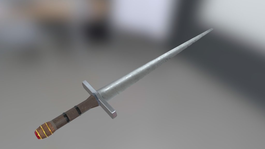 Templar Broadsword - 3D model by Timejumper [dd33991] - Sketchfab