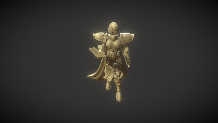 Sisters of Talliareum (Fantasy) WiP 3D Model