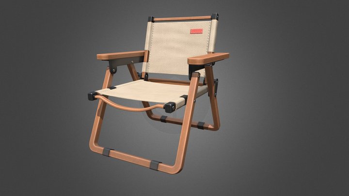 camping chair 3D Model