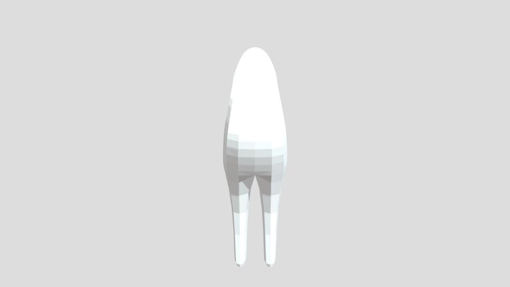 model of low poly animal 3D Model