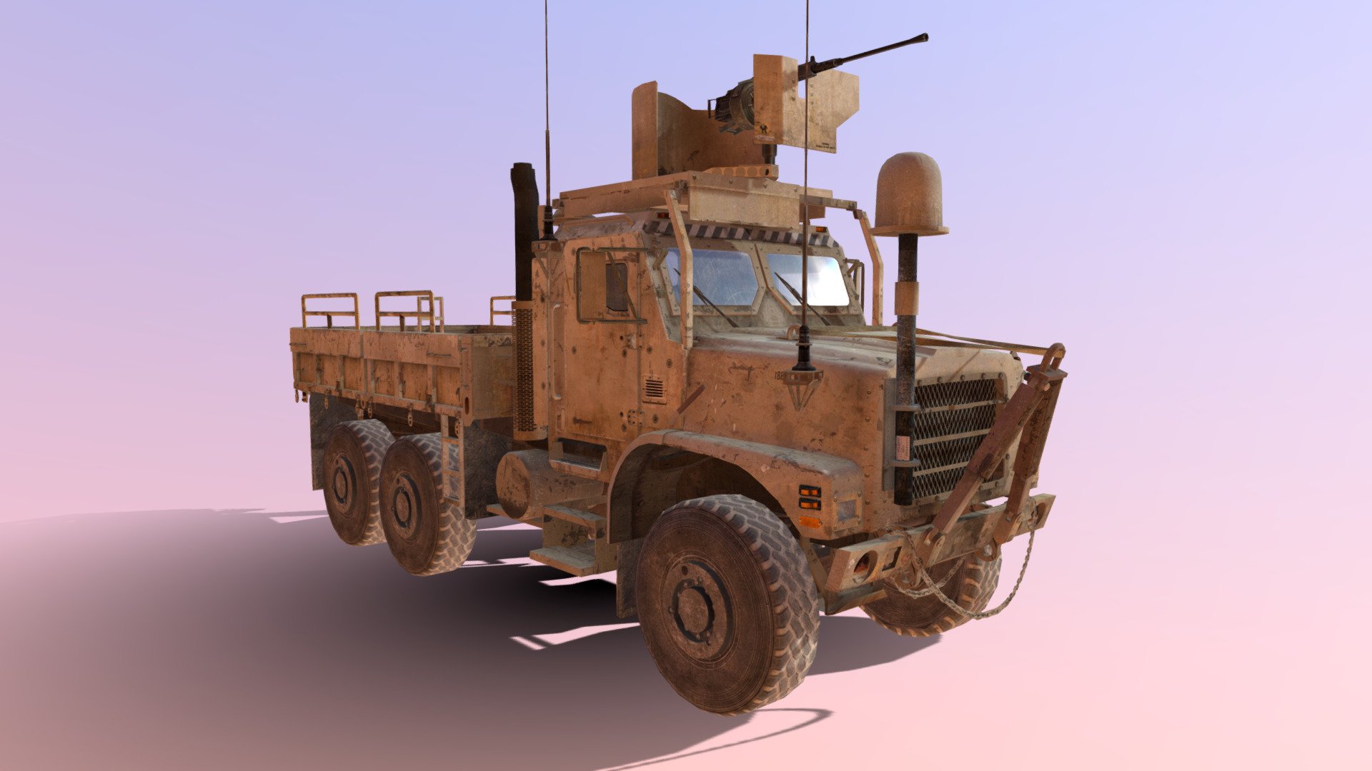 Oshkosh MTVR Mk.23 - Download Free 3D model by 42manako [dd34d34 ...