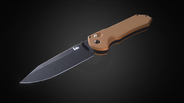 HK-Knife 3D Model