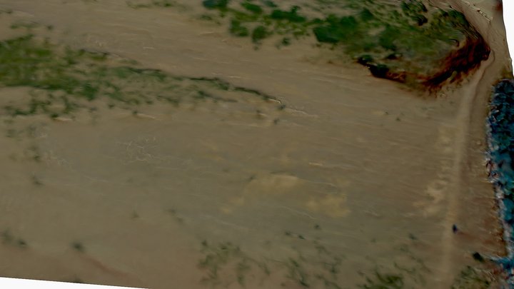 Gomati beach, Lemnos Island 3D Model