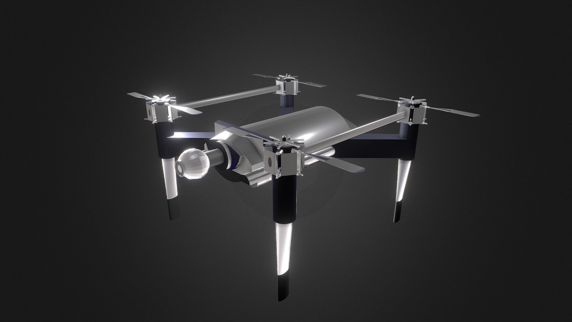 Drone - Download Free 3D model by ChassisXY [dd36036] - Sketchfab