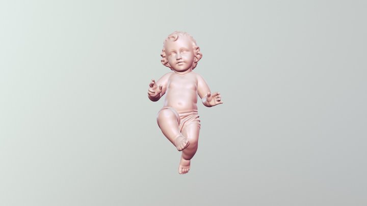 Nen Jesus Parròquia De L' Assumpció De Maria 3D Model