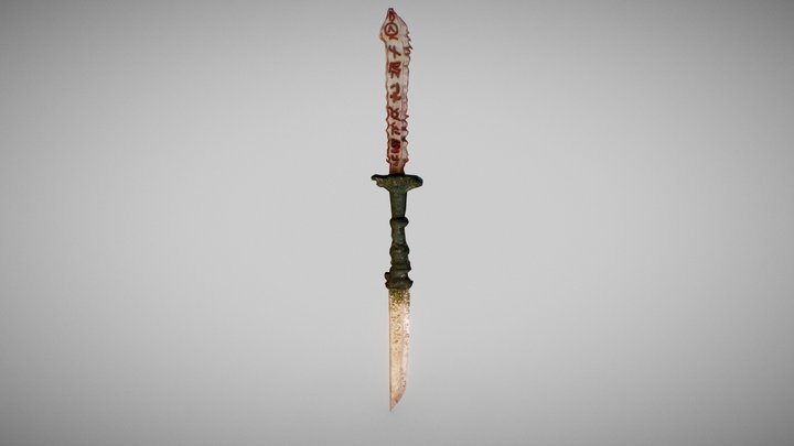 monster sword 3D Model