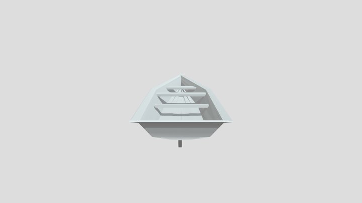Rowboat 3D Model