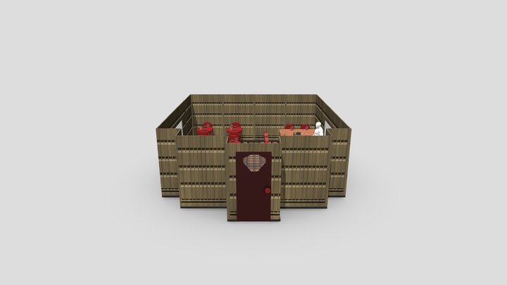 Gaming Café (Assignment 4) 3D Model