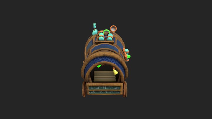 Wagon 3D Model