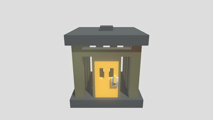 [c2] Cage 3D Model