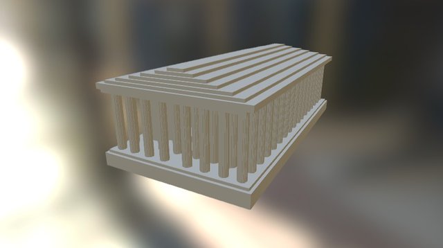 Parthenon Athenes 3D Model