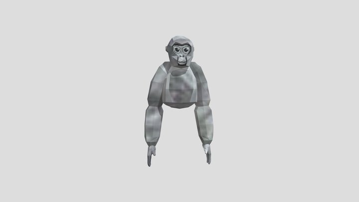Gorilla Tag Player Model 3D Model