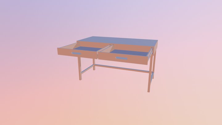 Ikea Desk 3D Model