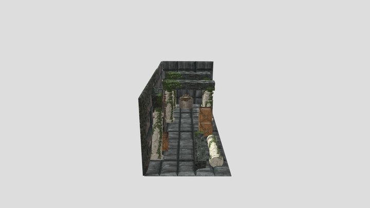 Jungle Ruins - Modular Props 3D Model