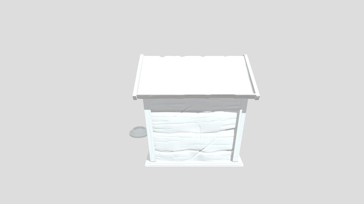 Casa de cachorro Highpoly #Feevale 3D Model