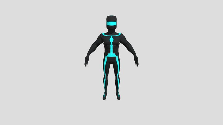 Male Riged Unity 3D Model