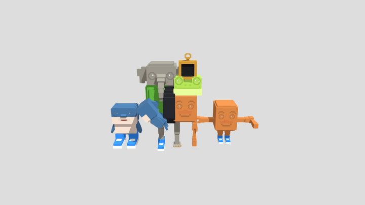 Los Combinasionas – Modello 3D gratuito STL