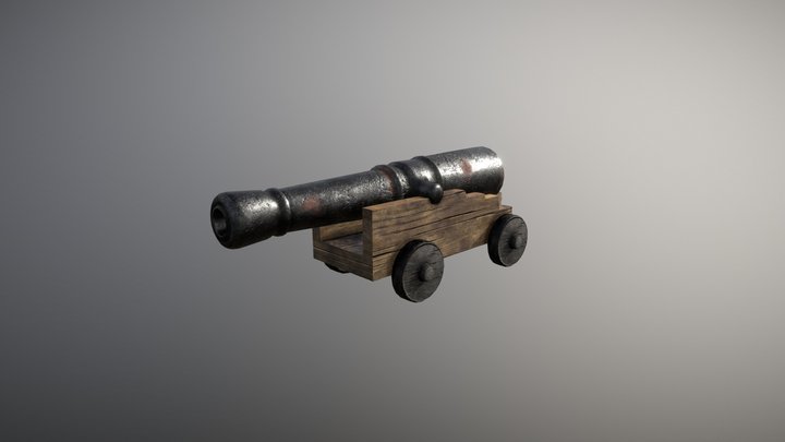 Cannon 3D Model