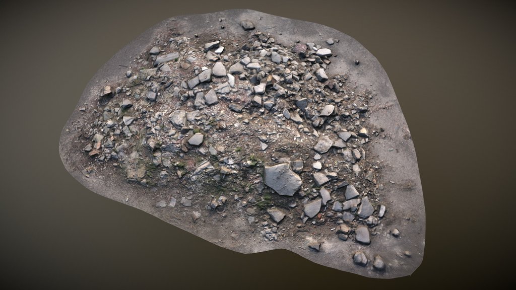 Pile of construction waste [3D SCAN; 8K; PBR]