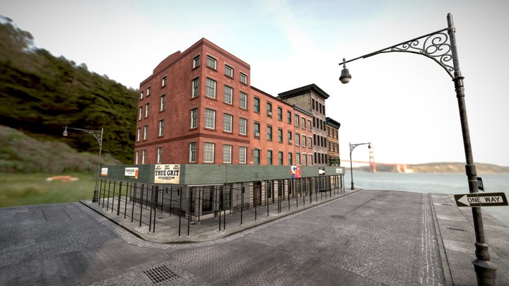 NYC SoHo Architecture Building Pack 3D Model