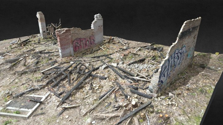 Abandoned-Soviet-Base-Building-6 3D Model