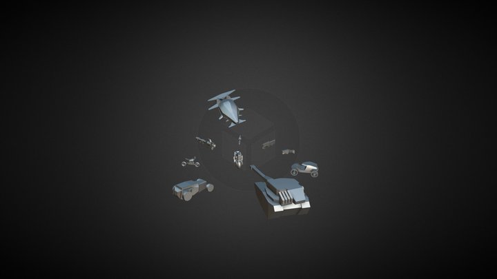 XYZ HW Blocking 3D Model
