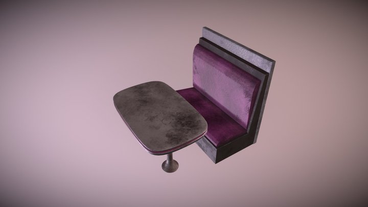 booth 3D Model