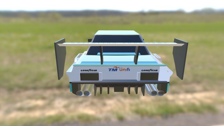 Proton Saga LM Pikes Peak Edition 3D Model