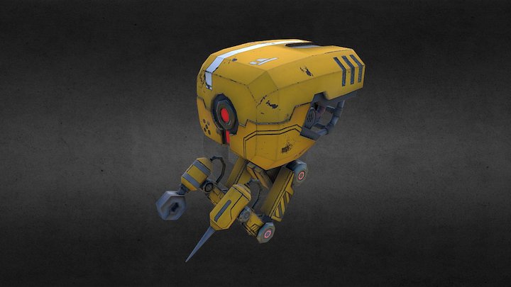 Dron 3D Model
