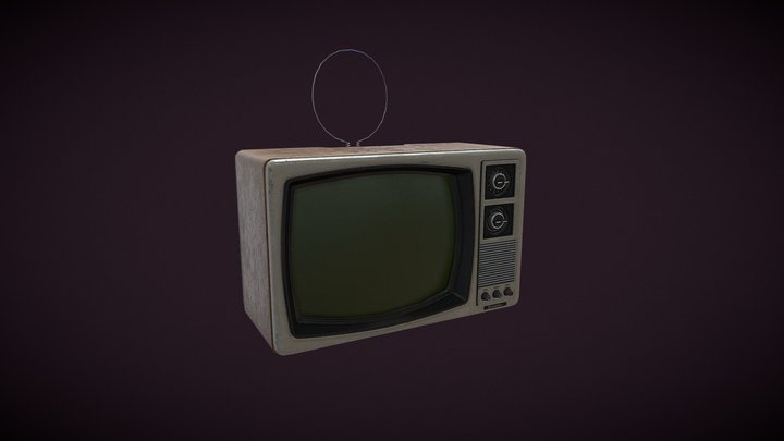 CrownVision TV set 3D Model