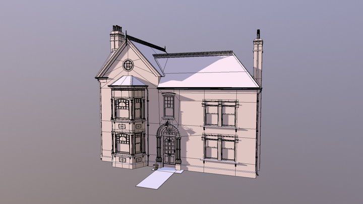Mansion 6  - Victorian Capers 3D Model