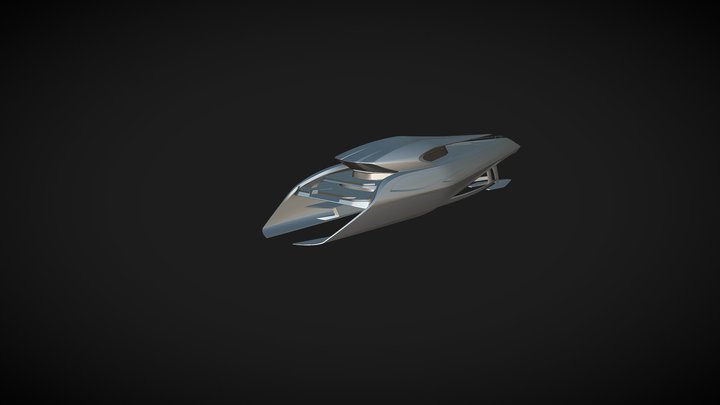 Personal Flying Yacht Project 3D Model
