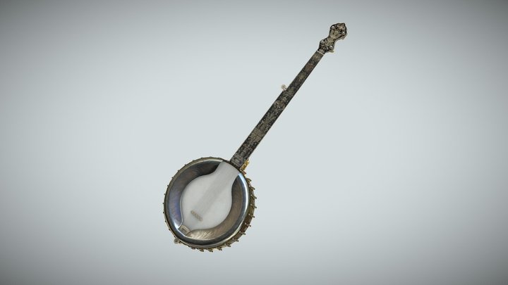 Icilio Consalvi Banjo 3D Model